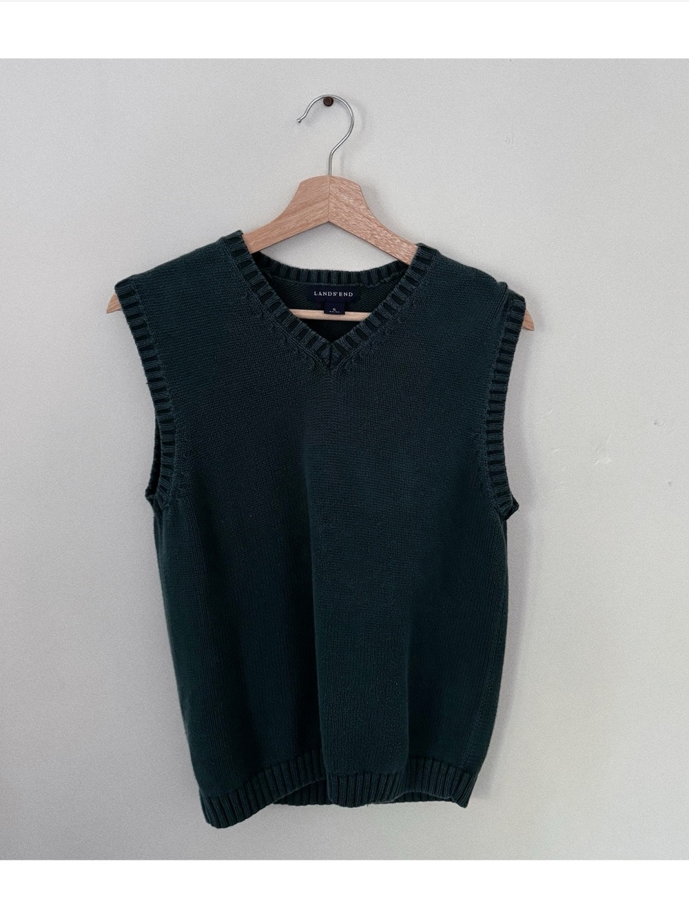 lands end sweater vest